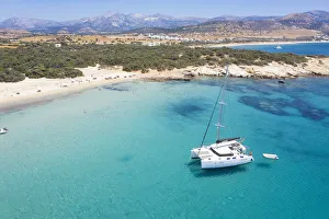 Greece, Cyclades Islands, Naxos, Aliko Beach