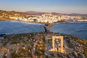 Greece, Cyclades Islands, Naxos Town, Temple of Apollo