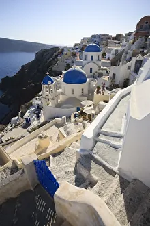 Greece, Cyclades, Santorini, Oia Town