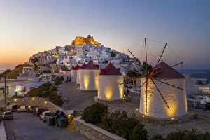 Images Dated 11th September 2019: Greece, Dodecanese Islands, Astypalaia, Chora Astypalaia (Astypalaia Town)