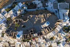 Images Dated 11th September 2019: Greece, Dodecanese Islands, Astypalaia, Chora Astypalaia (Astypalaia Town)