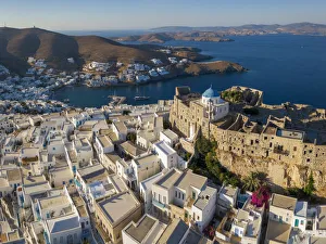 Images Dated 11th September 2019: Greece, Dodecanese Islands, Astypalaia, Chora Astypalaia (Astypalaia Town)