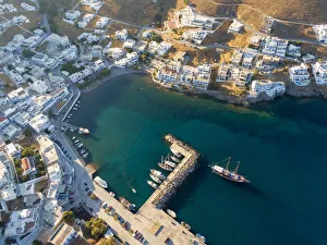 Images Dated 11th September 2019: Greece, Dodecanese Islands, Astypalaia, Chora Astypalaia (Astypalaia Town)