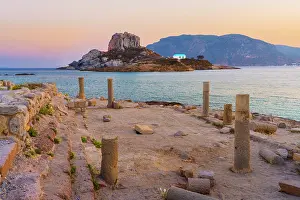 Kamari Bay Prints: Greece, Dodecanese, Kos Island