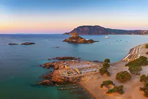 Kamari Bay Prints: Greece, Dodecanese, Kos Island