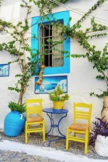 Aegean Prints: Greece, Dodecanese, Kos Island, Kos Town, The Fish House Restaurant