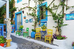 Mediteranean Prints: Greece, Dodecanese, Kos Island, Kos Town, The Fish House Restaurant