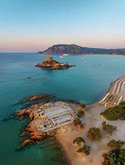 Kamari Bay Prints: Greece, Dodecanese, Kos Island