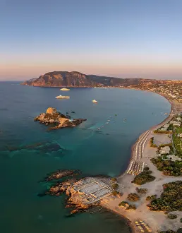 Kamari Bay Prints: Greece, Dodecanese, Kos Island
