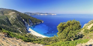 Kefalonia Prints: Greece, Ionian Islands, Kefalonia, Myrtos Beach