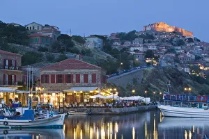 Greece, Northeastern Aegean Islands, Lesvos, (Mytilini)-Mithymna (Molyvos), Fishing Port