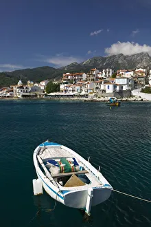 Samos Prints: Greece, Northeastern Aegean Islands, Samos, Kokkari, Kokkari Waterfront