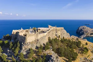Greece, Rhodes, Lindos Acropolis