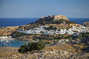 Greece, Rhodes, Lindos Acropolis