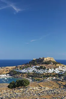Greece, Rhodes, Lindos Acropolis