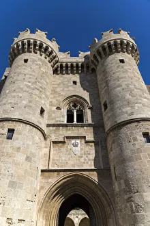 Greece, Rhodes, Rhodes Old Town, Palace of the Grand Master of Knights of Rhodes