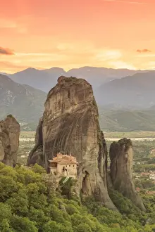 Greece, Thessaly, Meteora, Holy Monastery of Rousanou