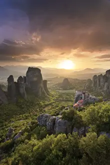 Greece, Thessaly, Meteora, Holy Monastery of Rousanou