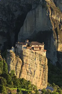Greece, Thessaly, Meteora, Holy Monastery of Rousanou