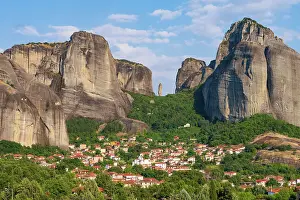 Meteora Prints: Greece, Thessaly, Meteora (UNESCO World Heritage Site)