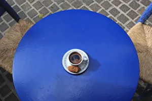 Customs Prints: Greek Coffee, Chania, Crete, Greece