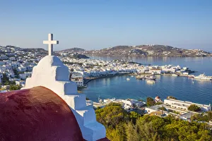 Greek orthodox chapel, Chora (Mykonos Town), Mykonos, Cyclades Islands, Greece