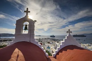 Mikinos Prints: Greek orthodox chapel, Chora (Mykonos Town), Mykonos, Cyclades Islands, Greece