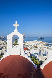 Greek orthodox chapel, Chora (Mykonos Town), Mykonos, Cyclades Islands, Greece