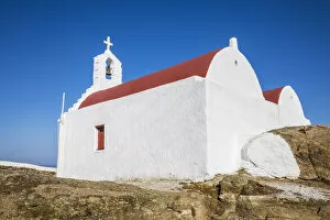 Images Dated 10th October 2018: Greek orthodox chapel, Chora (Mykonos Town), Mykonos, Cyclades Islands, Greece
