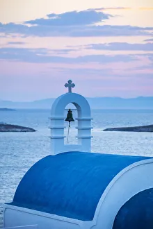 Greek Orthodox chapel, Mykonos Town, Mykonos, Cyclade Islands, Greece
