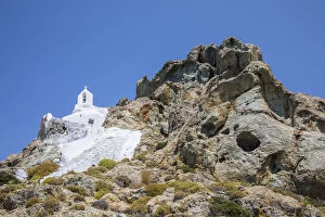 Images Dated 19th June 2019: Greek Orthodox chapel, Naxos Town, Naxos, Cyclade Islands, Greece