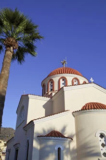 Images Dated 10th July 2017: Greek Orthodox Church, Elounda, Crete, Greek Islands, Greece, Europe