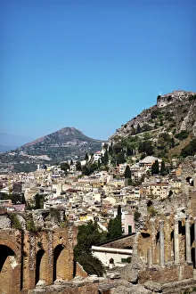 The greek theatre, Taormina, Sicily, Italy