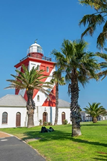Cape Town Prints: Green Point Lighthouse, Green Point, Cape Town, Western Cape, South Africa