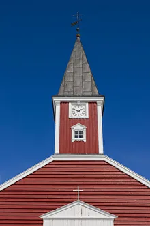 Greenland, Nuuk, Frelsers Kirche church