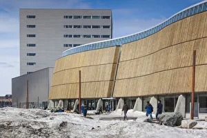 Nuuk Prints: Greenland, Nuuk, Katuaq Cultural Center