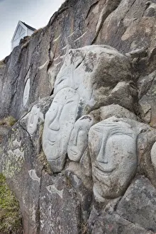 Greenland, Qaqortoq, Stone and Man outdoor sculpture project, Vision-Insight by Aka Hoegh