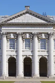 Greenwich Prints: The Greenwich University Queen Annes Court at the Old Royal Naval College