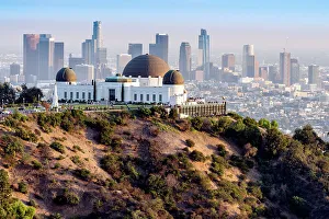 Los Angeles Prints: Griffith Observatory, Griffith Park, City of Los Angeles, Southern California, USA