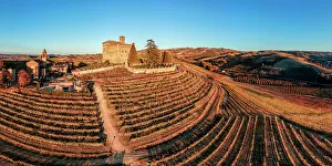 Grinzane Cavour castle, Langhe, Piedmont, Italy, Europe