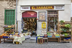 Images Dated 29th September 2021: Grocery store in the old town of Soller, Mallorca, Spain