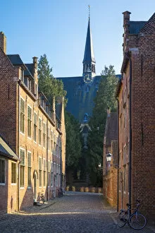 Groot Begijnhof (Grand BAA guinage), Leuven, Flemish Brabant, Flanders, Belgium