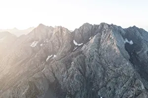 Valtellina Prints: The group of Malgina during sunrise