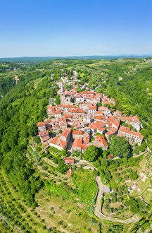 Images Dated 29th June 2023: Groznjan, Istria, Croatia