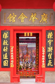 Kuala Lumpur Prints: Guan Di Temple, Chinatown, Kuala Lumpur, Selangor, Malaysia