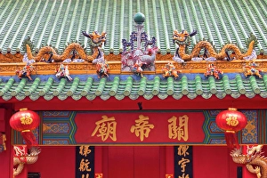 Kuala Lumpur Prints: Guan Di Temple, Chinatown, Kuala Lumpur, Selangor, Malaysia