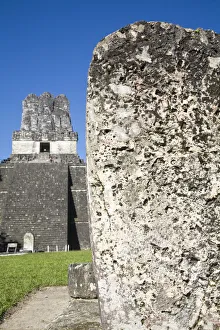 Guatemala, El Peten, Tikal, Gran Plaza, Temple 11