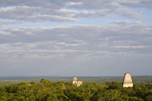 Archaelogical Site Collection: Guatemala, El Peten, Tikal, View from Temple 1V