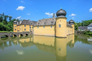 Nordrhein Westfalen Prints: Gudenau castle, Wachtberg, Rhein-Sieg-Kreis, North Rhine-Westphalia, Germany