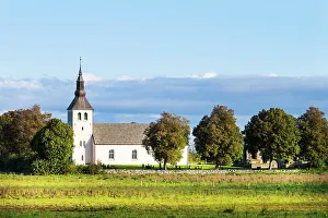 Swedish Prints: Gudhem Abbey, Vastergotland, Sweden